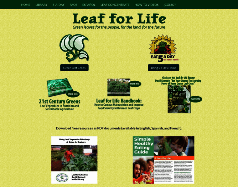 Leafforlife.org thumbnail
