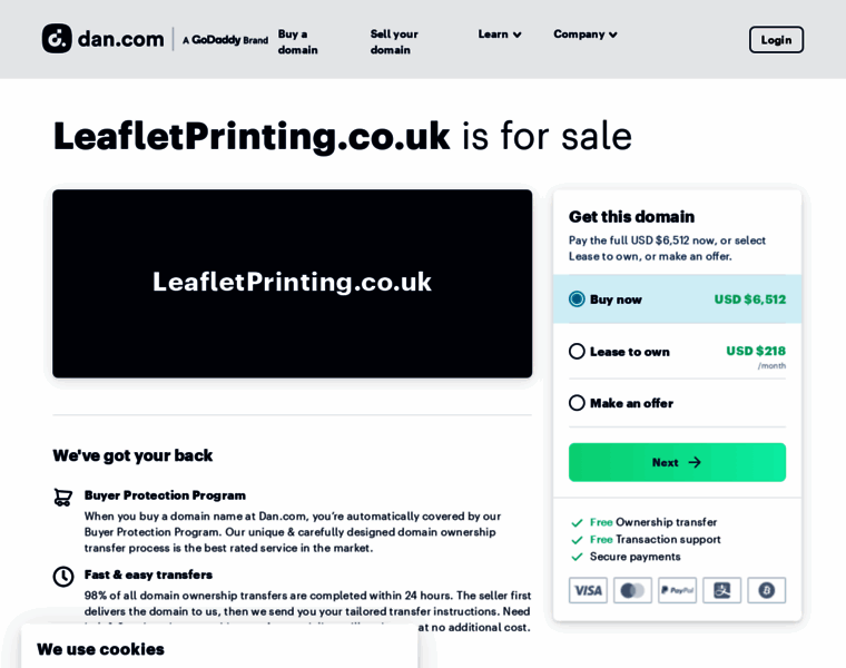 Leafletprinting.co.uk thumbnail