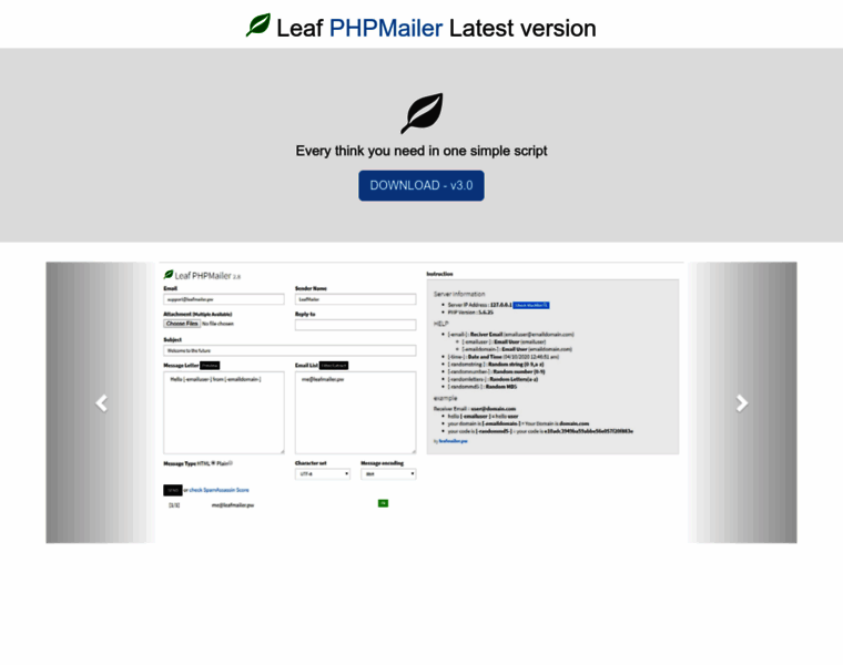 Leafmailer.xyz thumbnail