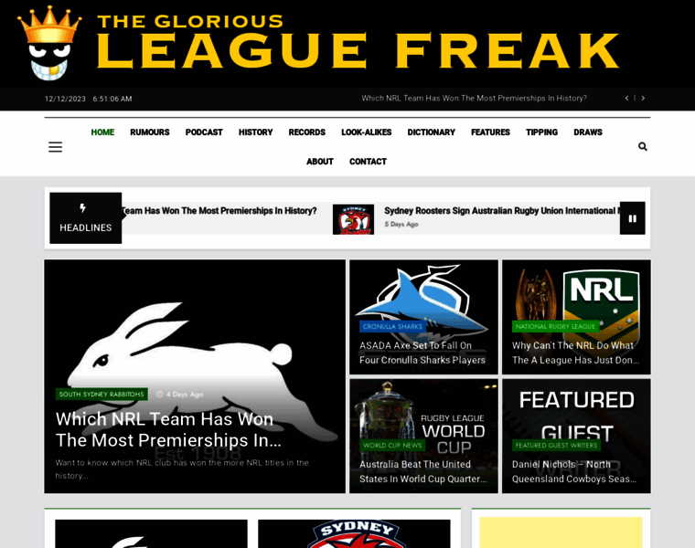 Leaguefreak.com thumbnail