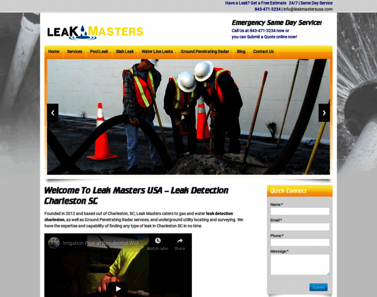 Leak-detection-charleston-sc.com thumbnail
