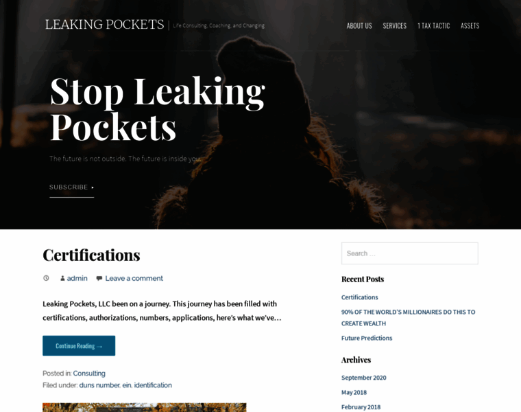 Leakingpockets.com thumbnail