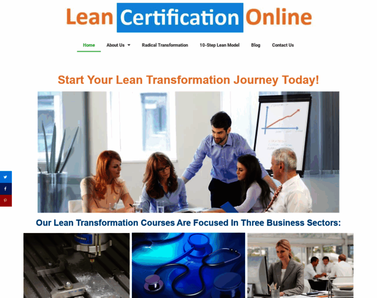 Leancertificationonline.com thumbnail
