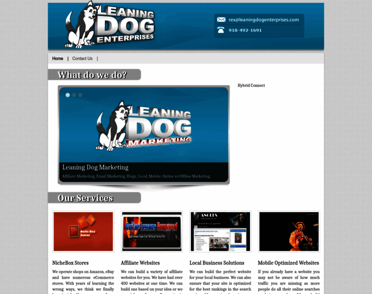 Leaningdogenterprises.com thumbnail