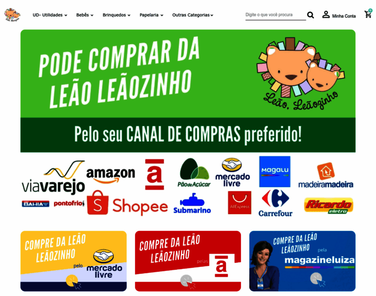Leaoleaozinho.com.br thumbnail