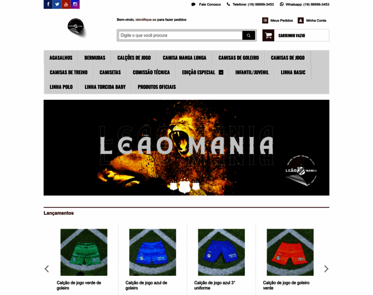 Leaomania.com.br thumbnail
