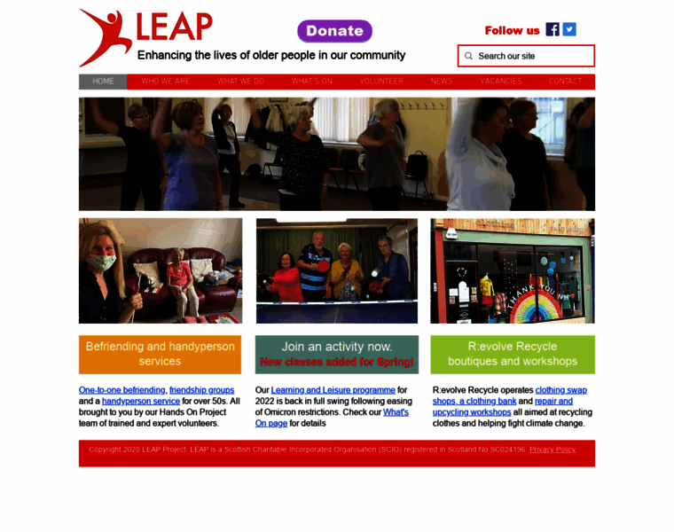Leap-project.co.uk thumbnail