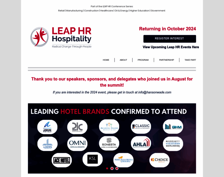 Leaphr-hospitality.com thumbnail