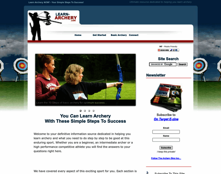 Learn-archery.com thumbnail