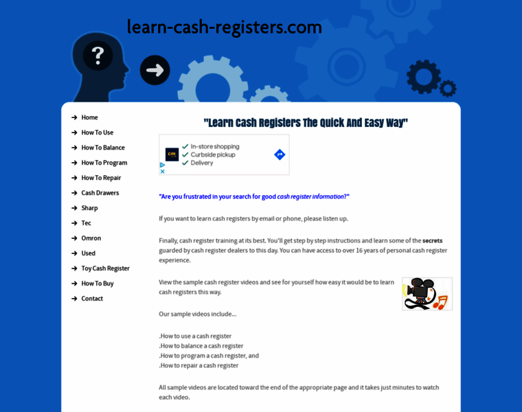 Learn-cash-registers.com thumbnail