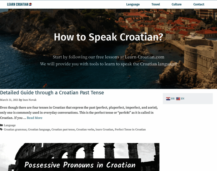 Learn-croatian.com thumbnail