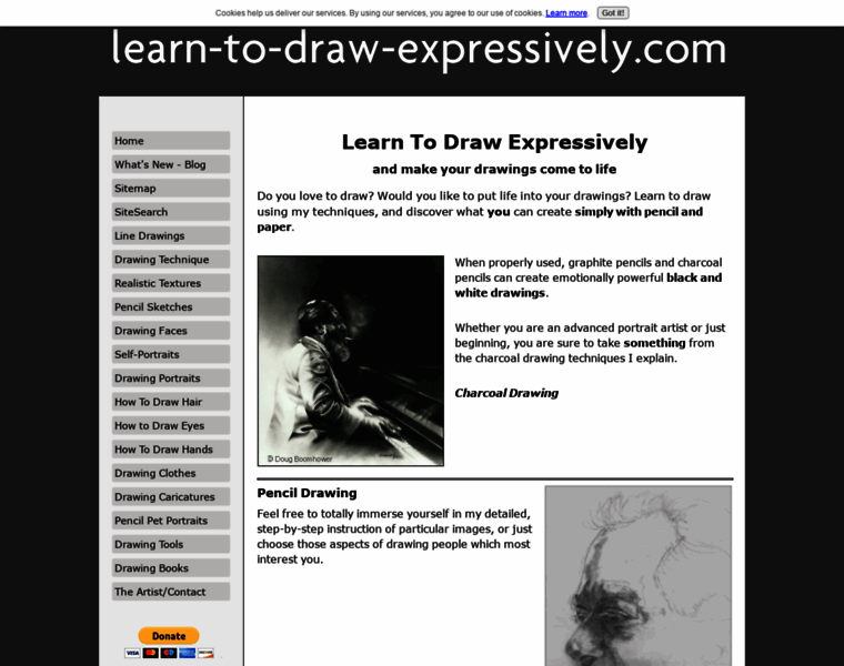 Learn-to-draw-expressively.com thumbnail