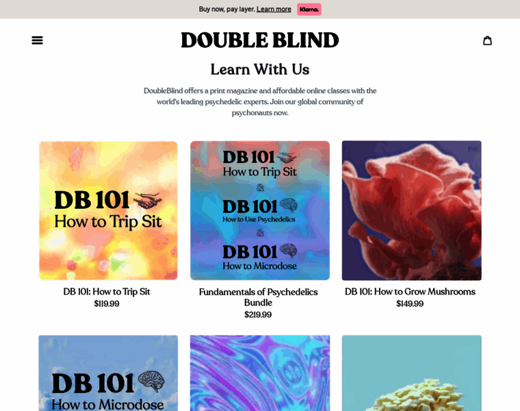 Learn.doubleblindmag.com thumbnail