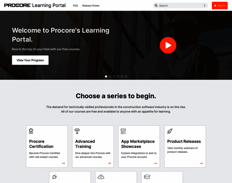 Learn.procore.com thumbnail