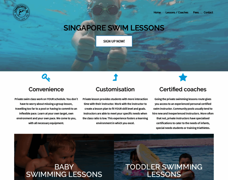 Learn2swim.com.sg thumbnail