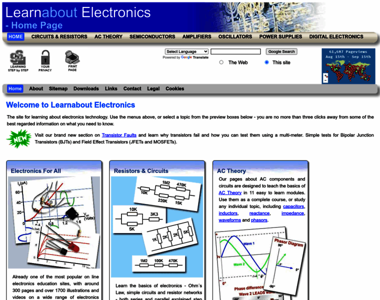 Learnabout-electronics.com thumbnail