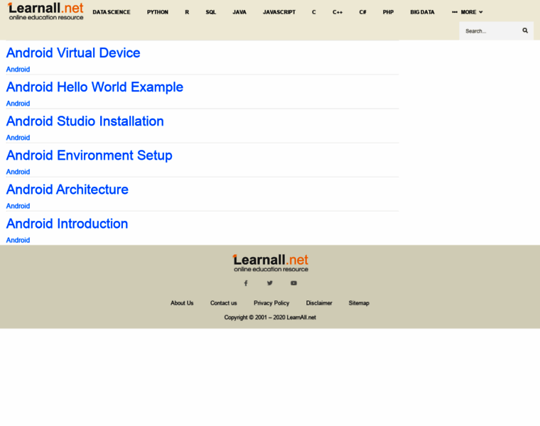 Learnall.net thumbnail