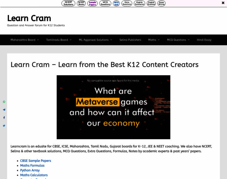 Learncram.com thumbnail