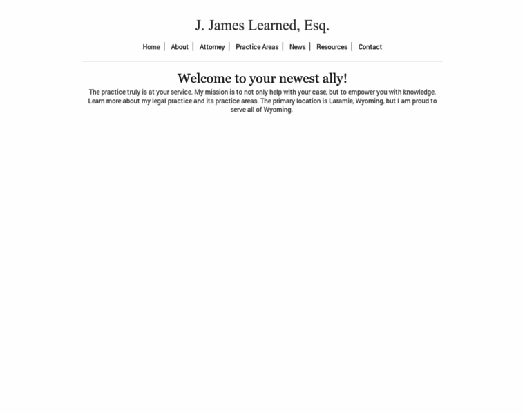 Learnedlawfirm.com thumbnail