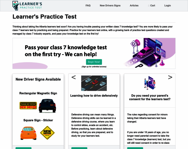 Learners-practice-test.ca thumbnail