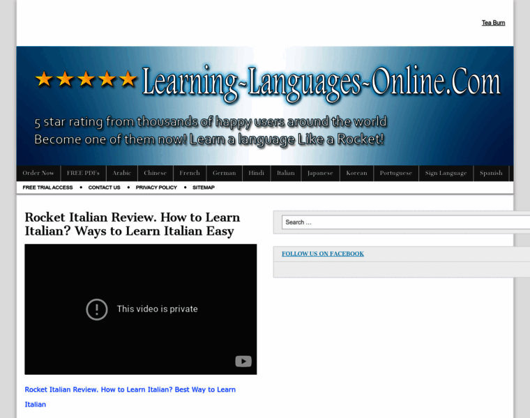 Learning-languages-online.com thumbnail