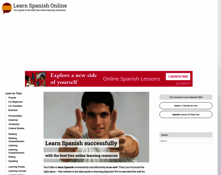 Learning-spanish-online.org thumbnail