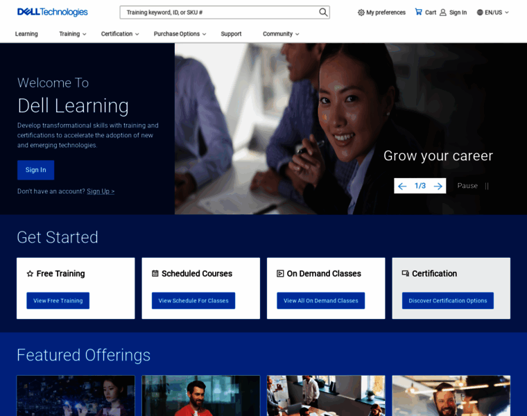 Learning.dell.com thumbnail Learning.dell.com thumbnail