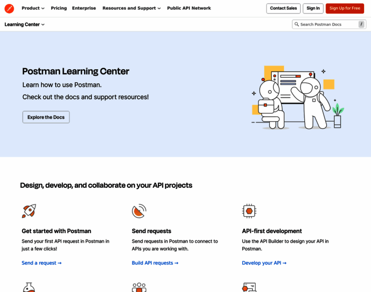 learning.getpostman.com at WI. Postman Docs | Postman Docs