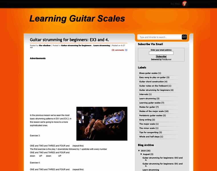 Learningguitarscales.blogspot.com thumbnail