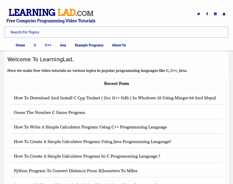 Learninglad.com thumbnail