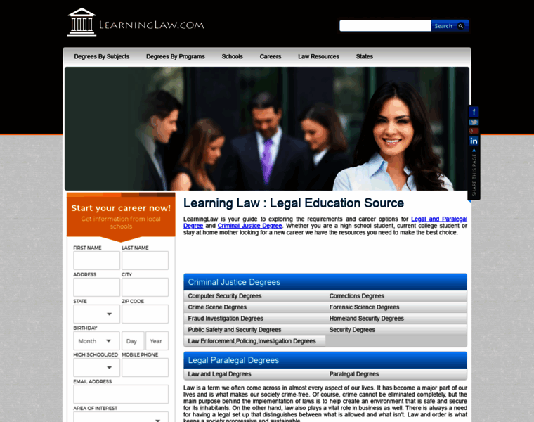 Learninglaw.com thumbnail
