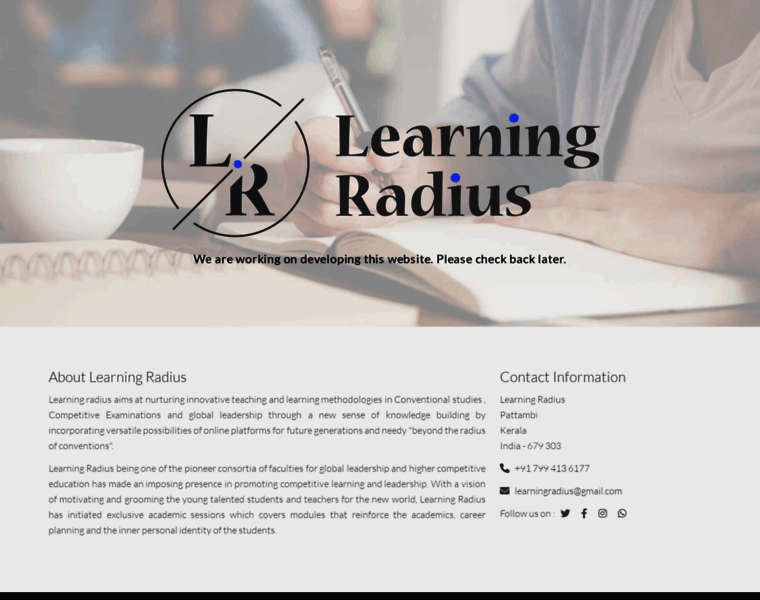 Learningradius.com thumbnail