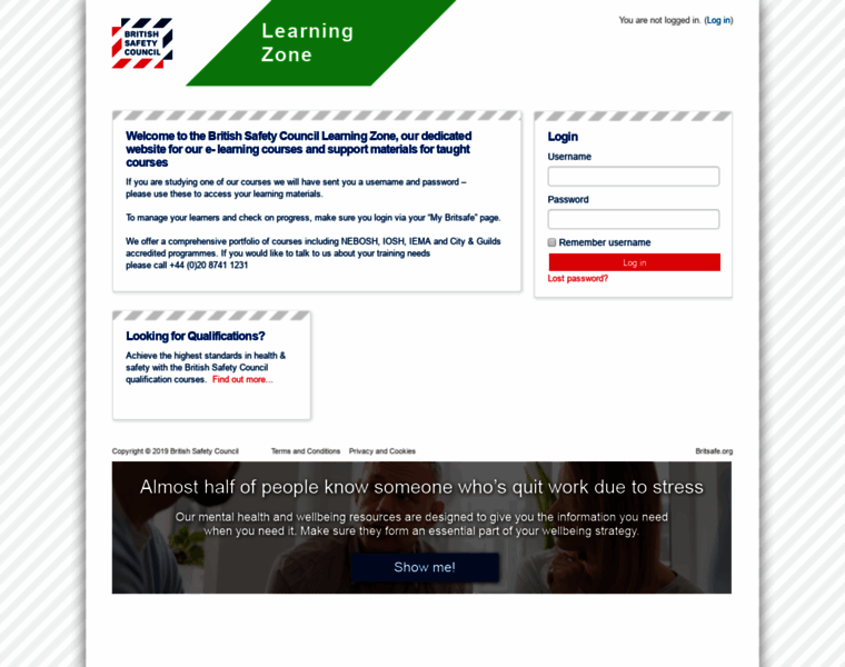 Learningzone.britsafe.org thumbnail