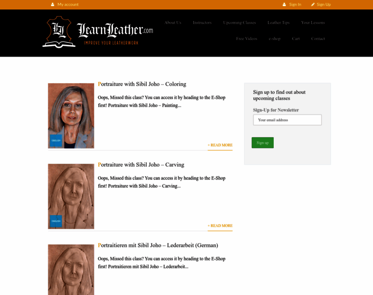 Learnleather.com thumbnail Learnleather.com thumbnail