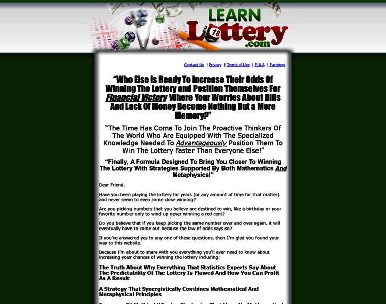 Learnlottery.com thumbnail