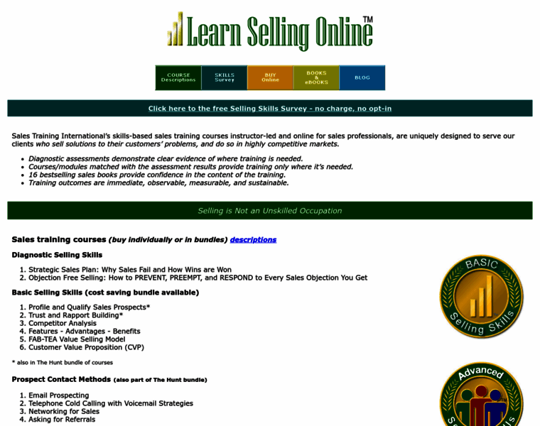 Learnsellingonline.com thumbnail