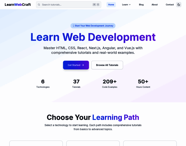 Learnwebcraft.com thumbnail