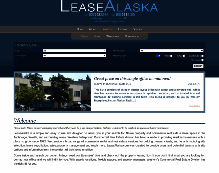 Leasealaska.com thumbnail