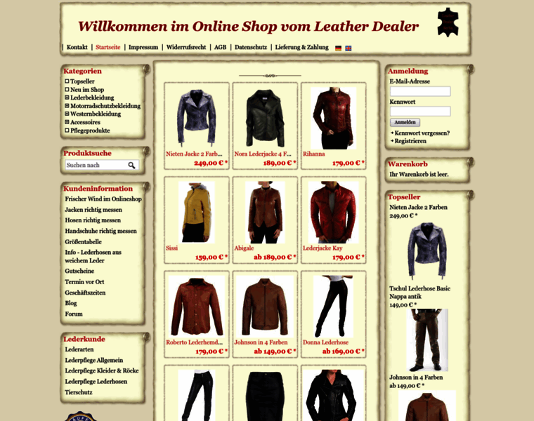 Leather-dealer.com thumbnail