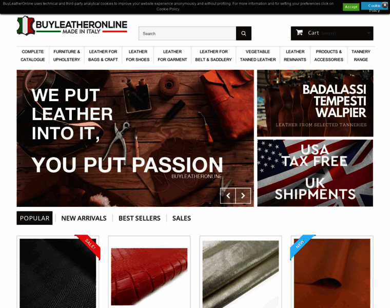 Leather-online.it thumbnail