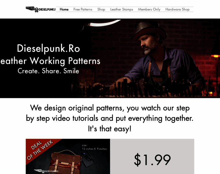 Leather-patterns.com thumbnail