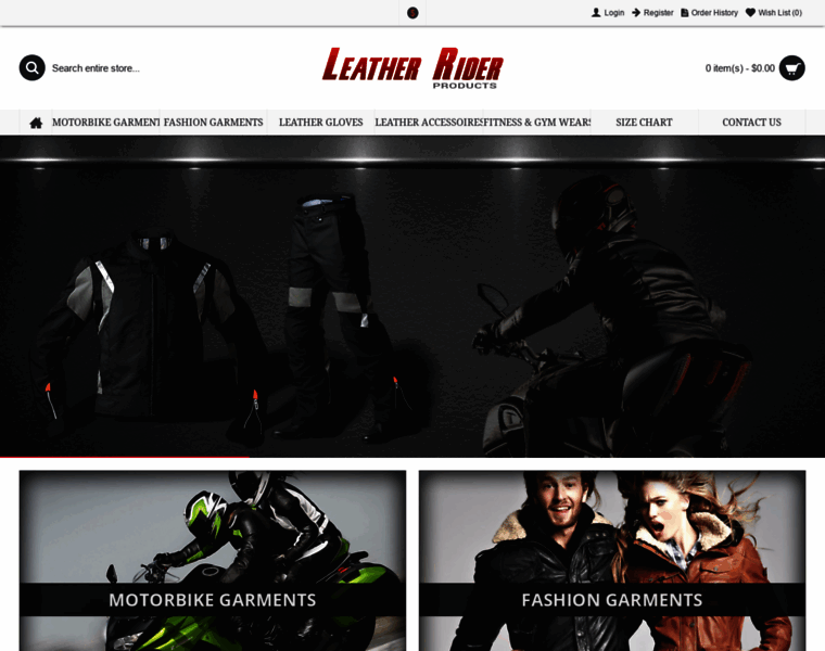 Leather-rider.com thumbnail