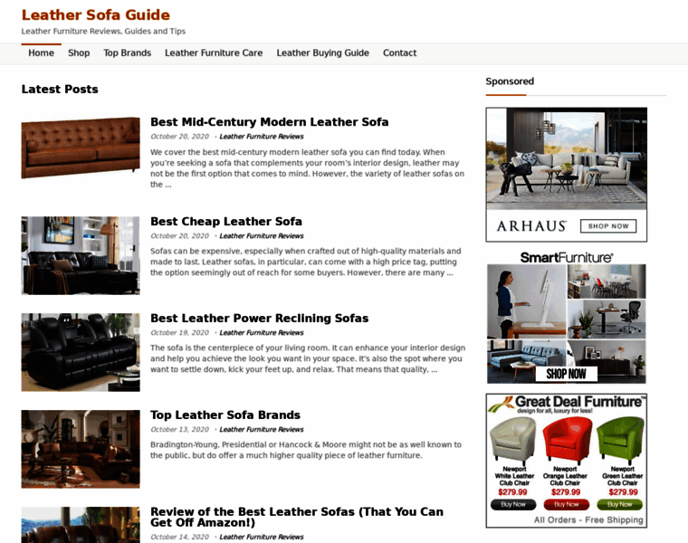 Leather-sofa.org thumbnail