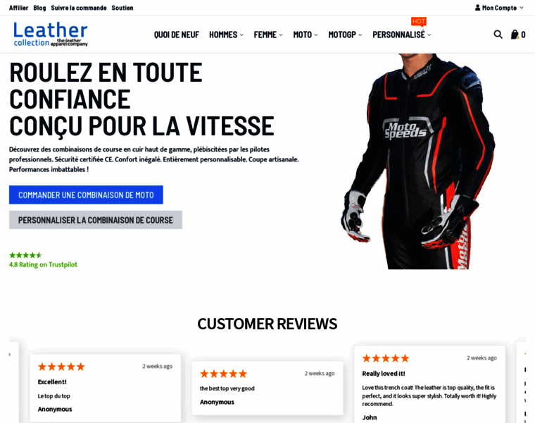 Leathercollection.fr thumbnail