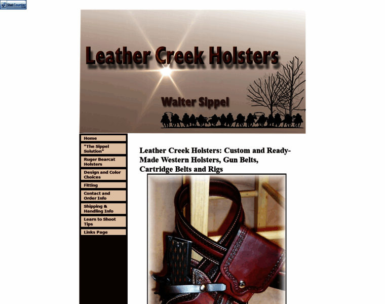 Leathercreekholsters.com thumbnail