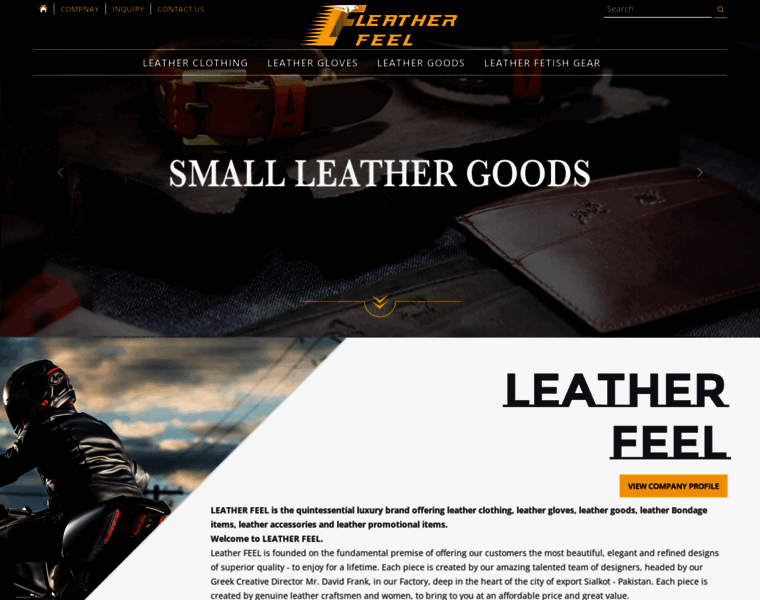 Leatherfeel.com thumbnail