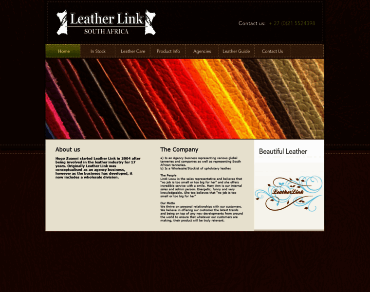 Leatherlink.co.za thumbnail