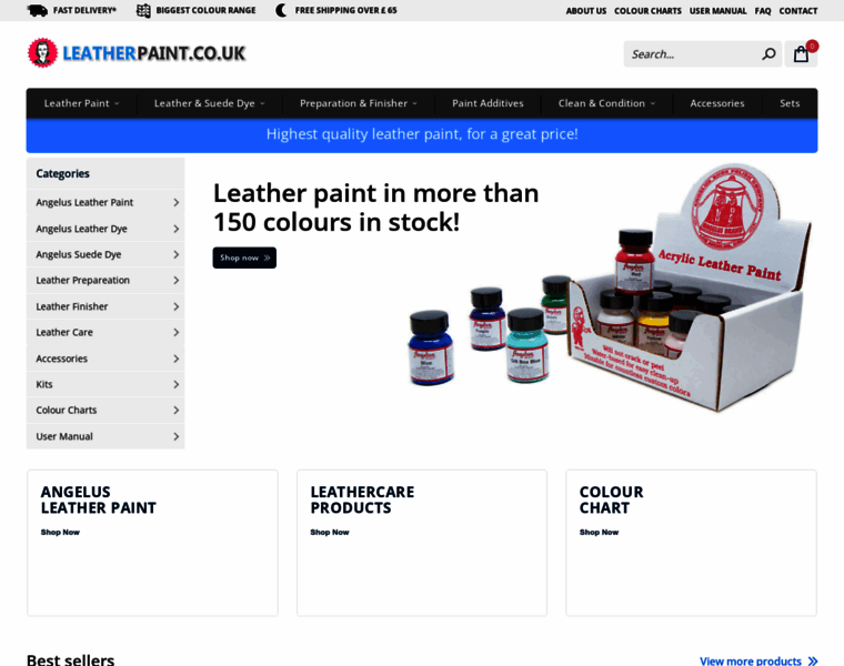 Leatherpaint.co.uk thumbnail