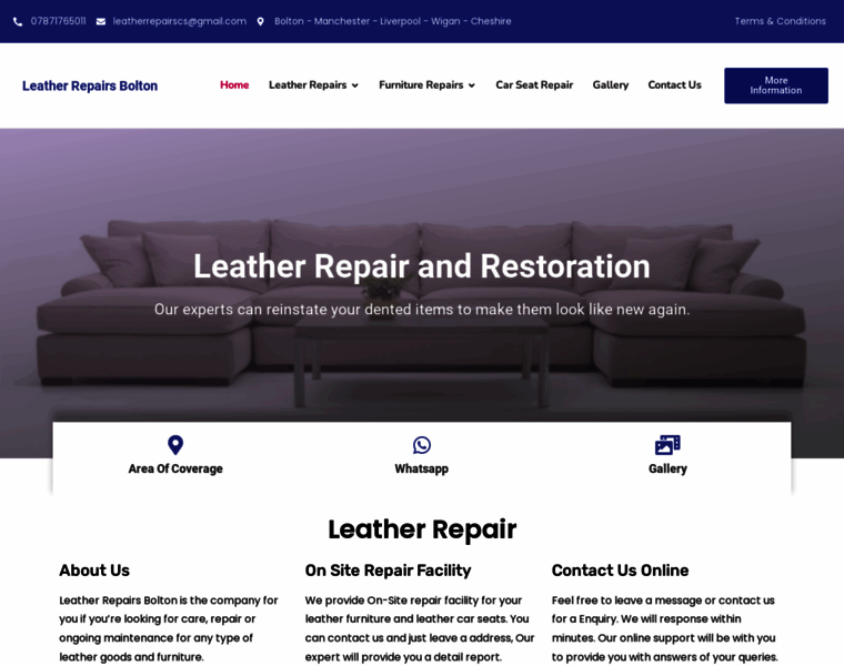 Leatherrepairsbolton.co.uk thumbnail