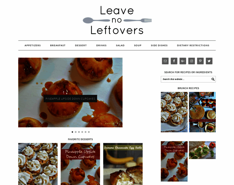 Leavenoleftovers.com thumbnail